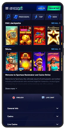 sportaza mobile app